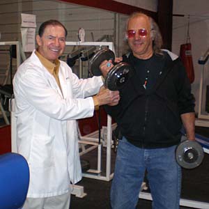 Larry Scott with Roger Tolces